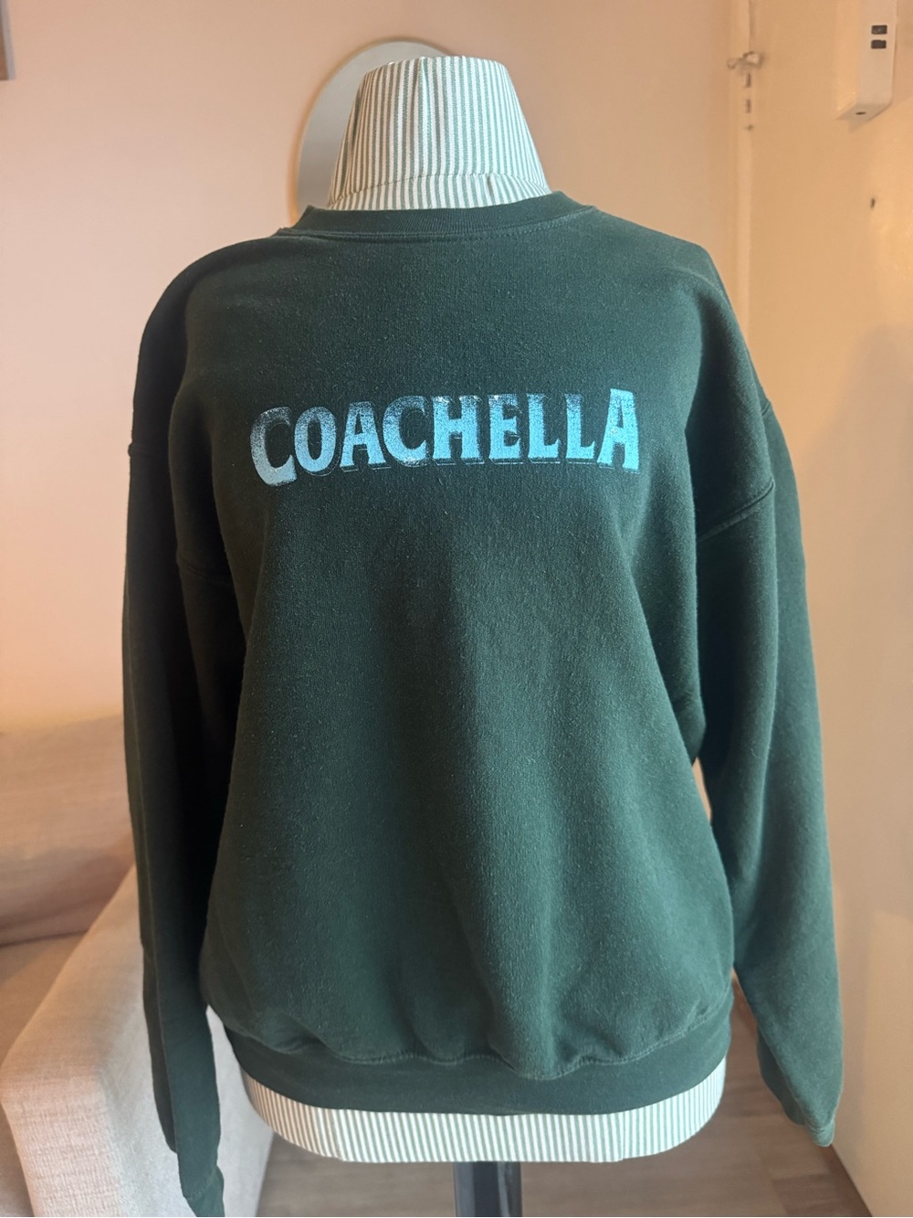 Coachella 2024 Music & Arts Festival Graphic Crewneck Sweatshirt Size M